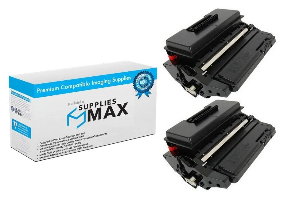 SuppliesMax SuppliesMax Compatible Toner Cartridge for Lanier SP-5100N 2/PK 20000 Pages Black — product photo