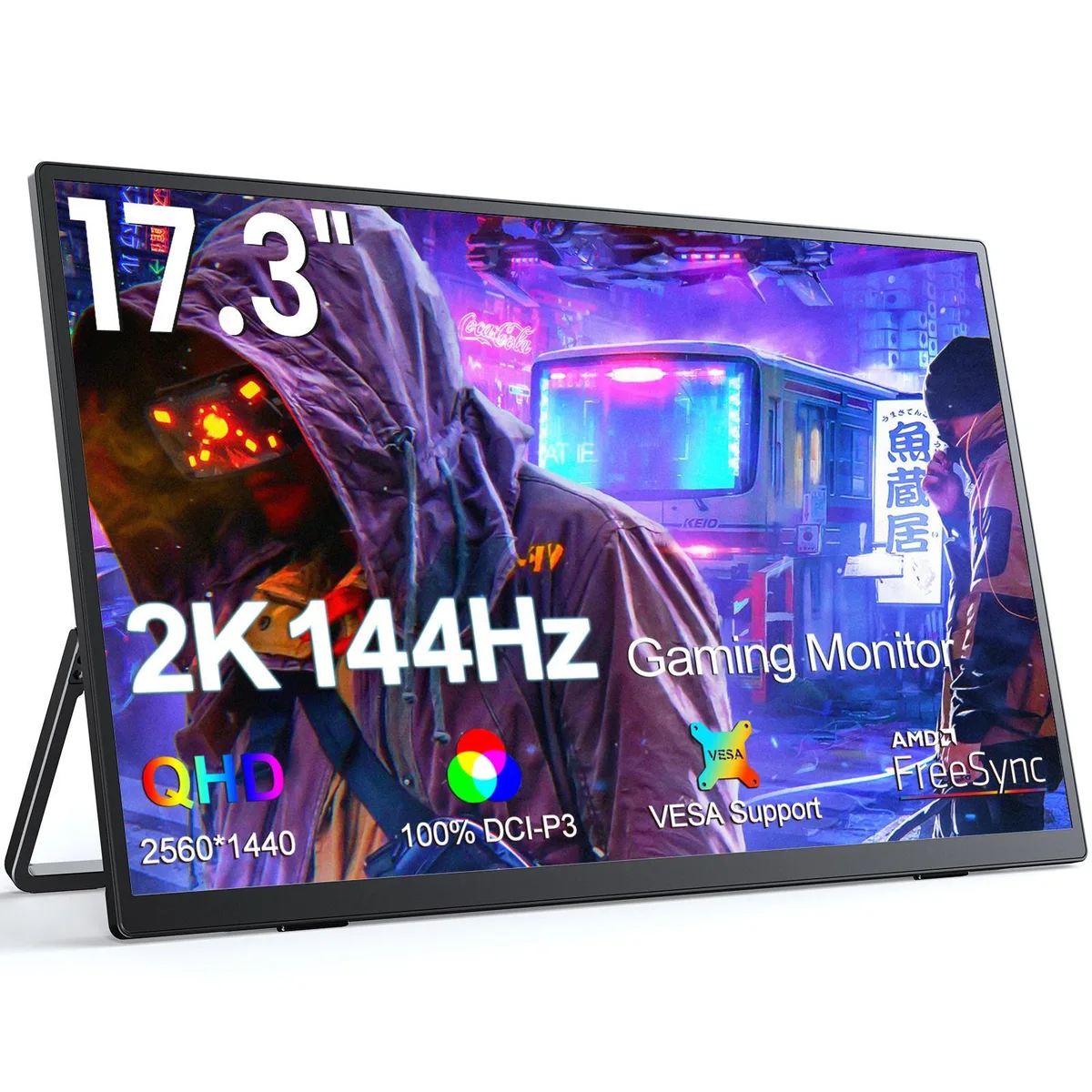 Uperfect Uperfect 17.3" 2K 144Hz QHD Portable Monitor — product photo