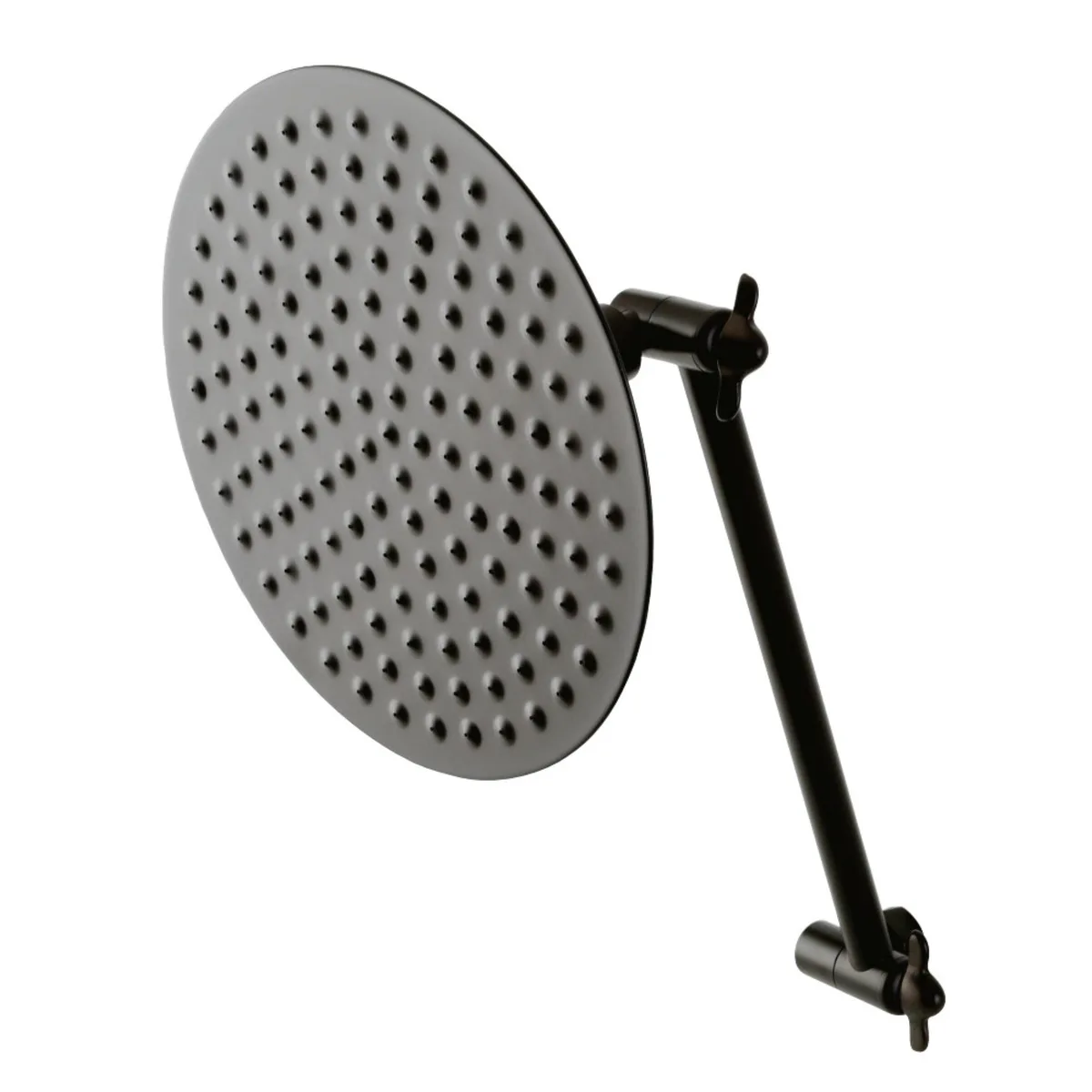 KINGSTON BRASS Kingston Brass CK136K5 Victorian Showerhead High Low Adjustable Arm Oil Rubbed Bronze — product photo