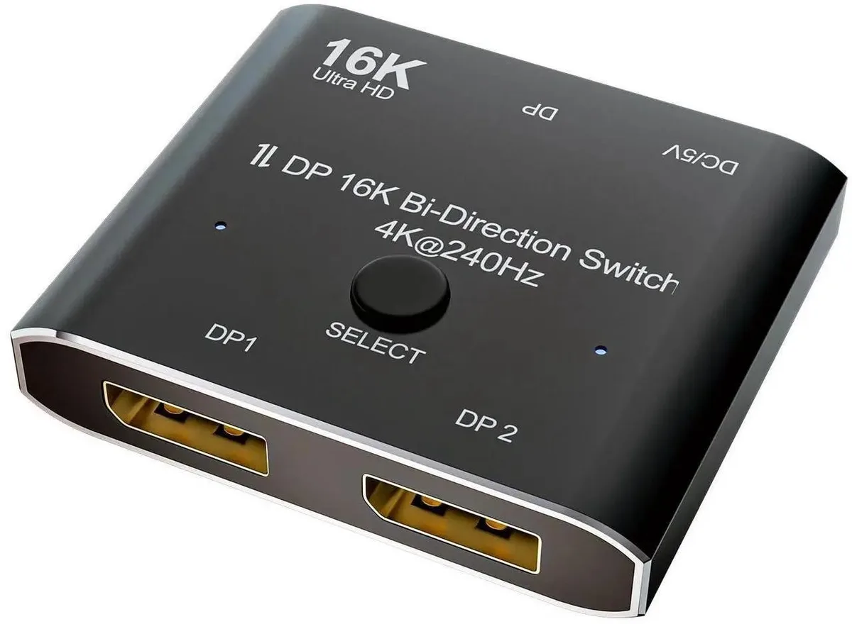 Vszerda Vszerda DisplayPort 2.0 Switch Splitter 16K@60Hz 4K@240Hz — product photo