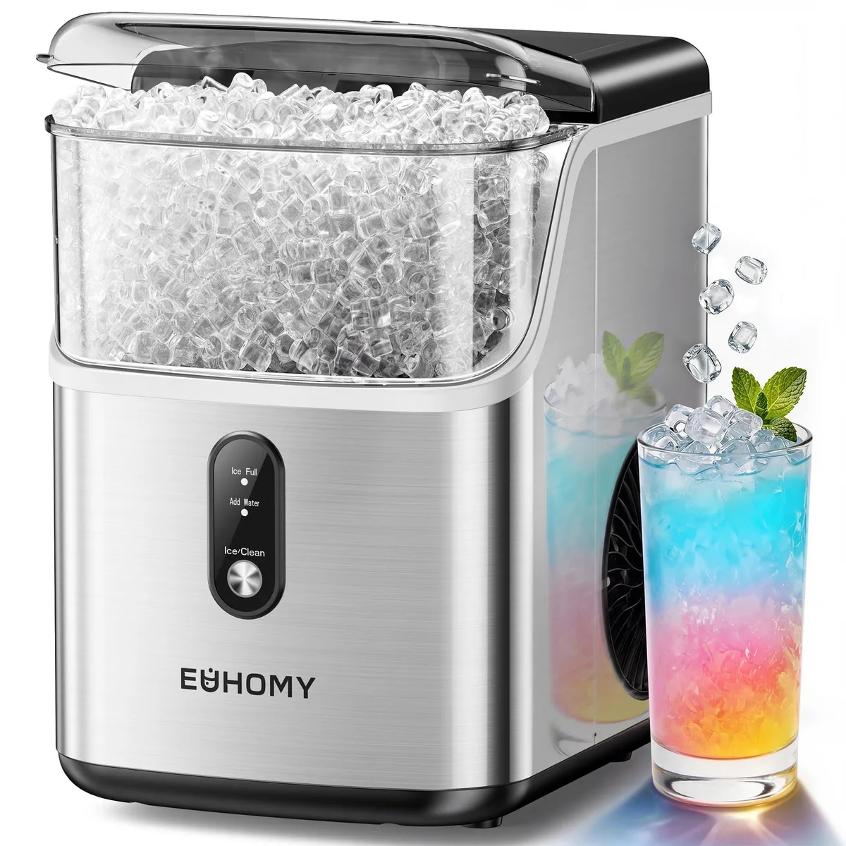 EUHOMY EUHOMY IM013-NSI-USEH 34 lbs/day ice maker — product photo