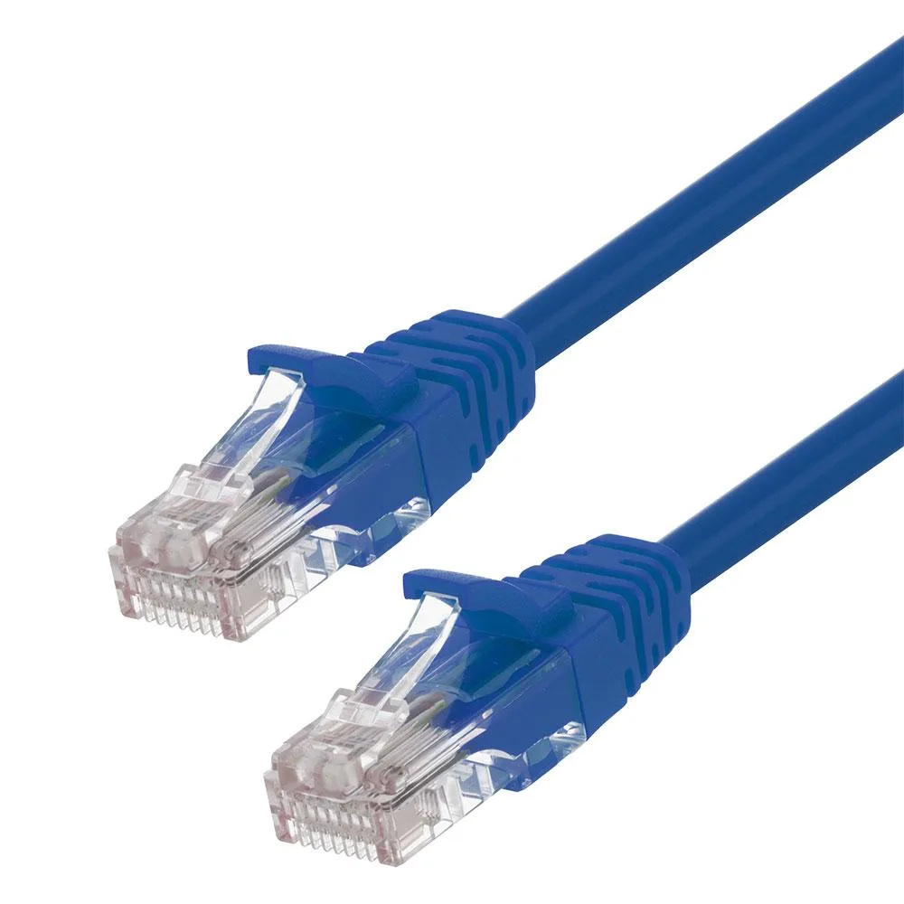 NavePoint NavePoint CAT5E UTP 24AWG .5 Ft 10 pack Blue network ethernet cable — product photo