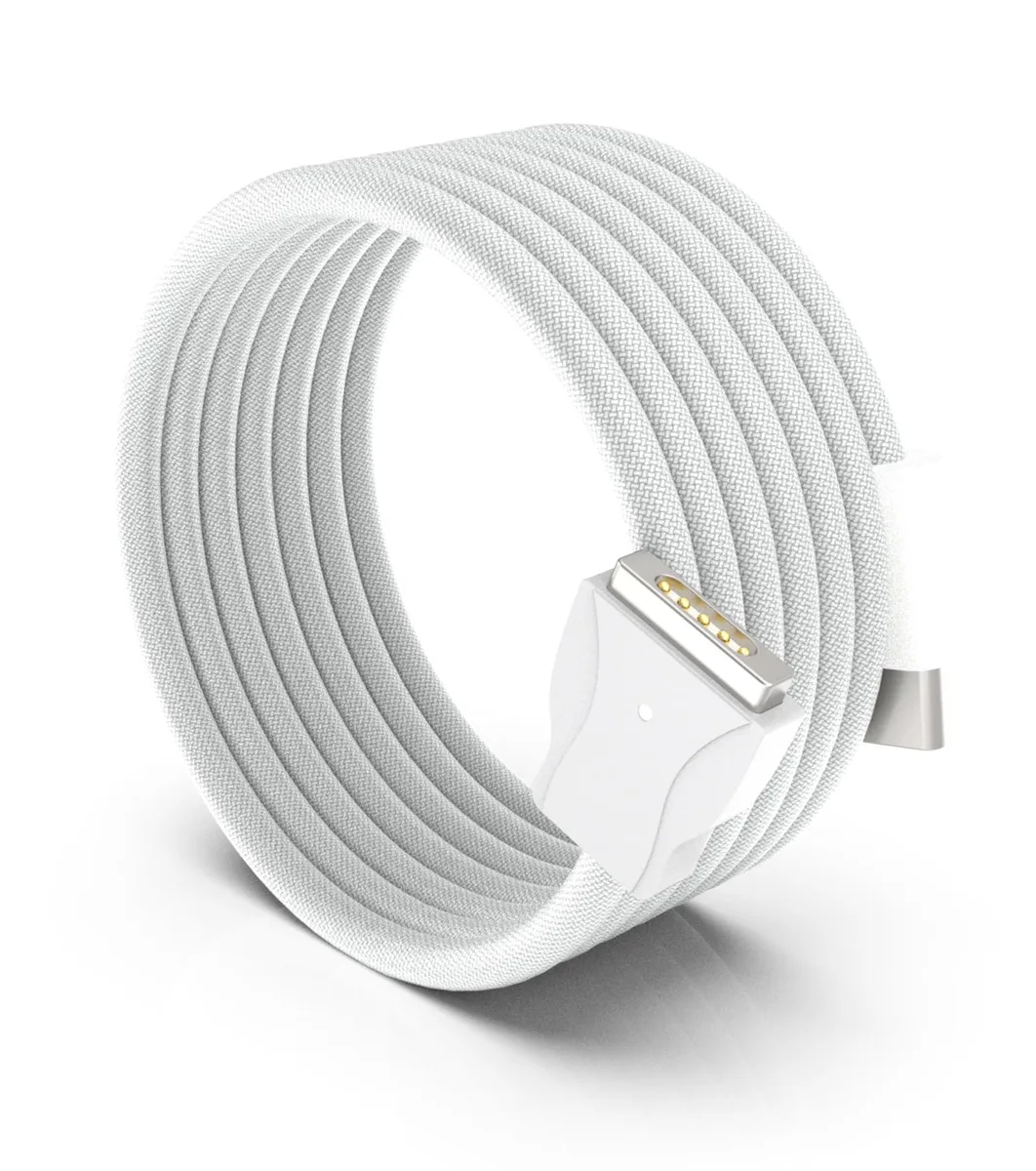  DELL YI2C Magnetic 2 USB-C Charging Cable 85W 20V 4.25A 5ft Braided Black — product photo