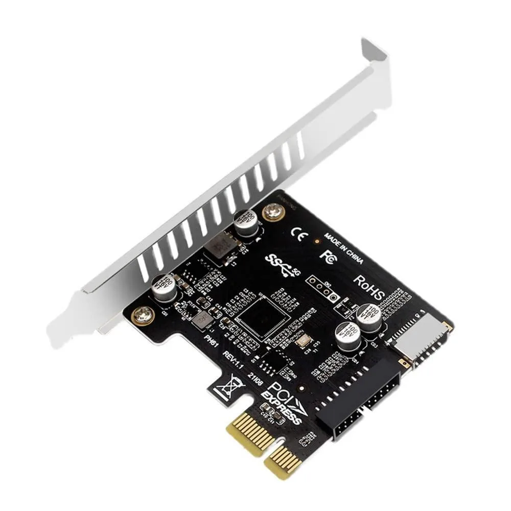 Vszerda Vszerda UC-039 USB 3.1 PCIe x1 to Front Panel Adapter — product photo