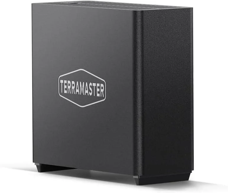 TERRAMASTER TERRAMASTER D4 4-bay USB4 40Gbps NVMe enclosure — product photo