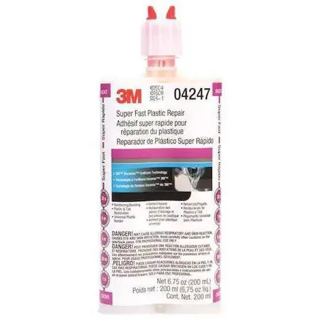 3M 3M 04247 Instant Adhesive Black 1 oz Bottle — product photo
