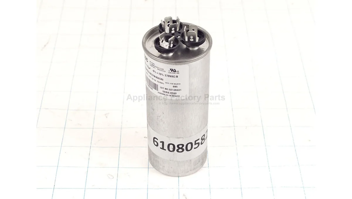 Appliance Factory Parts Appliance Factory Parts 61080582 Capacitor RAC appliance part — product photo