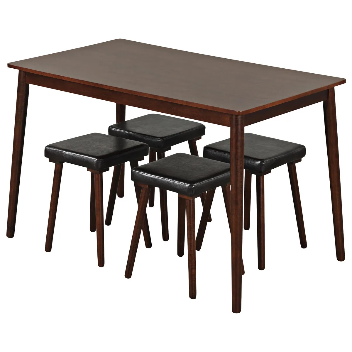 SlickBlue SlickBlue 5 Piece Dining Set 48 x 27.5 Brown — product photo