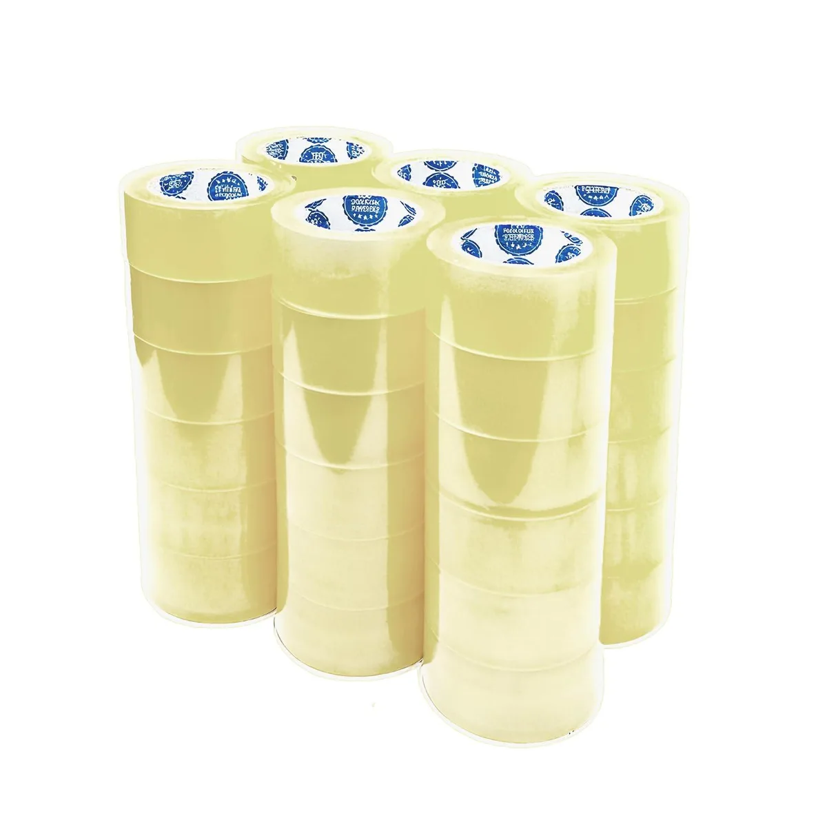 2.0 Mil Clear Packing Tape 3 inch x 110 Yards 24 Rolls — product photo