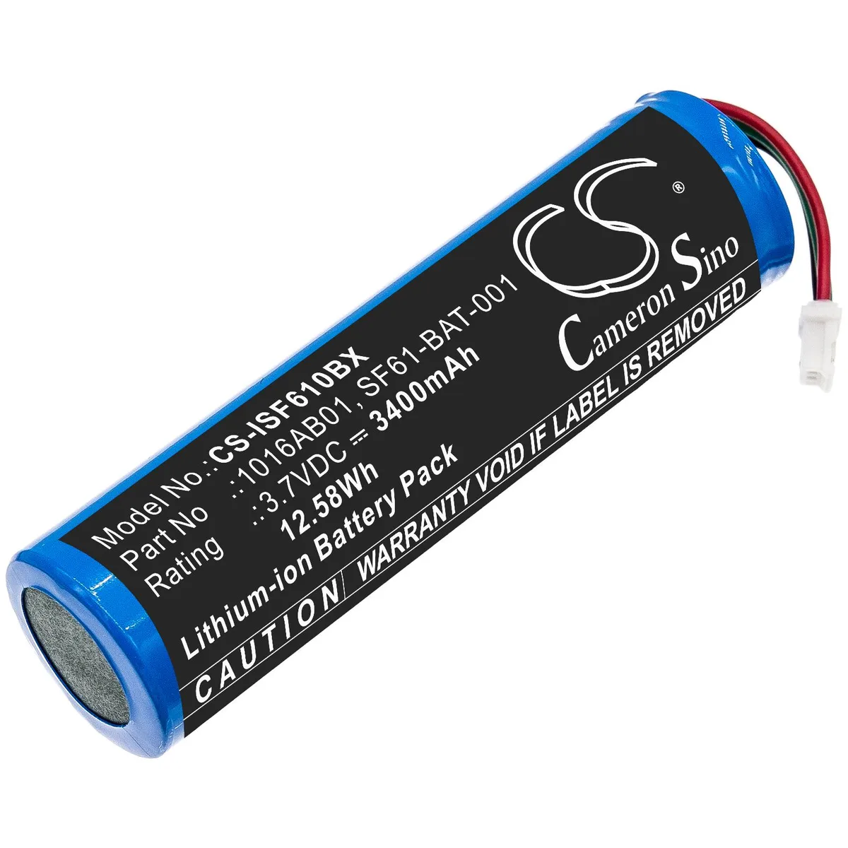 Cameron &amp; Co Cameron &amp; Co DS-CS-ISF610BX 3.4 Ah Li-ion battery — product photo