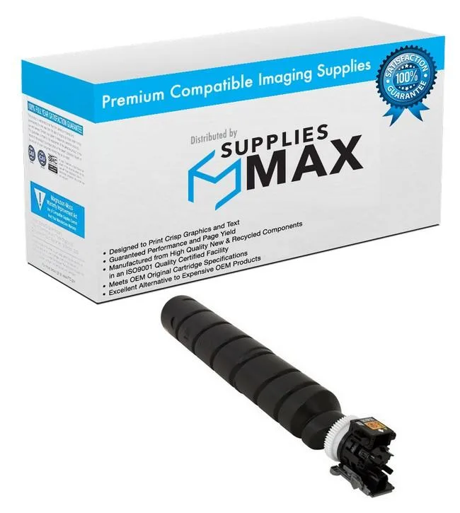 SuppliesMax SuppliesMax COY1T02ND0CS0 Black Toner Cartridge 30000 Pages — product photo