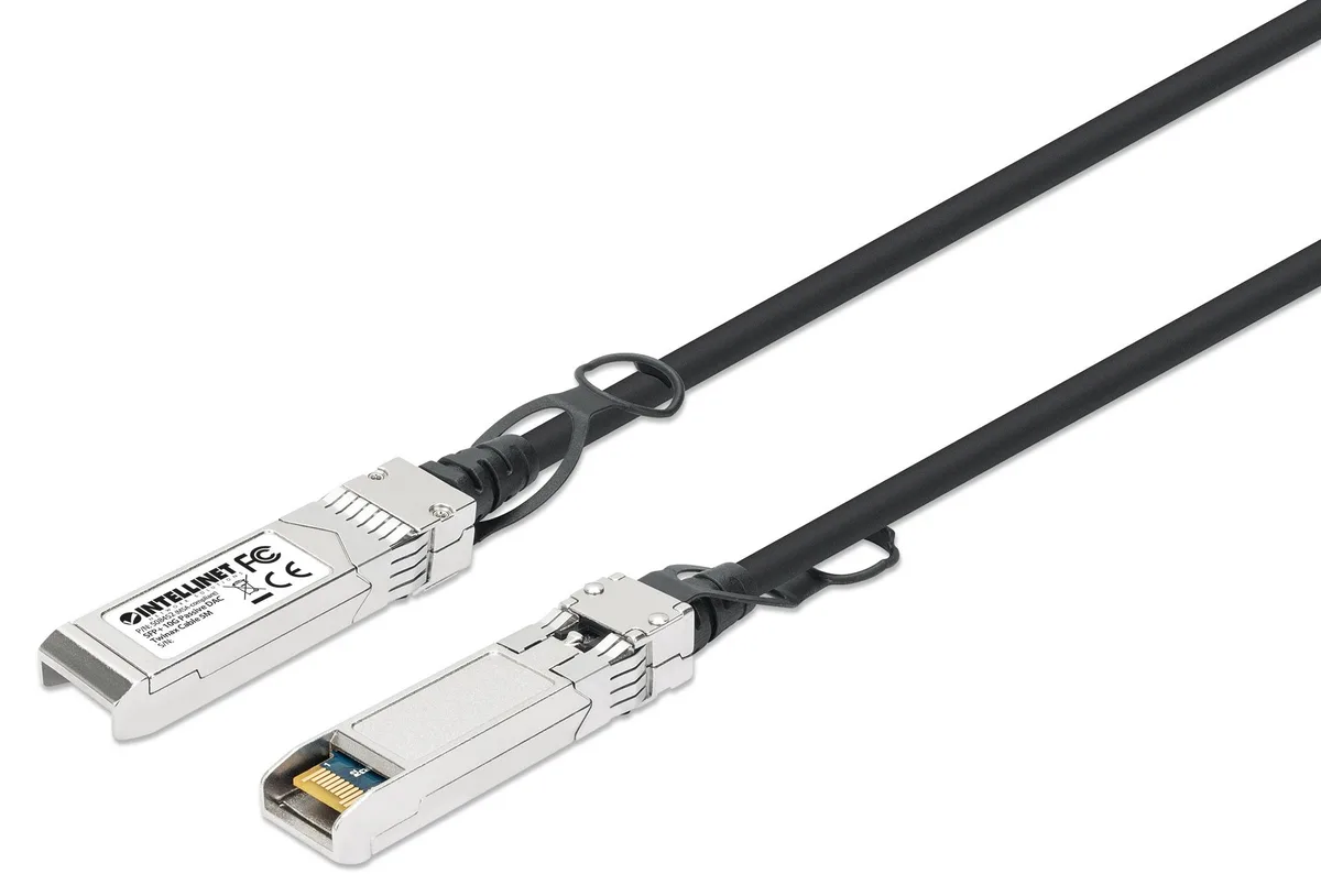 Intellinet Network Solutions Intellinet Network Solutions 508452 SFP+ 10G Passive DAC Twinax Cable 14 ft network ethernet cable — product photo