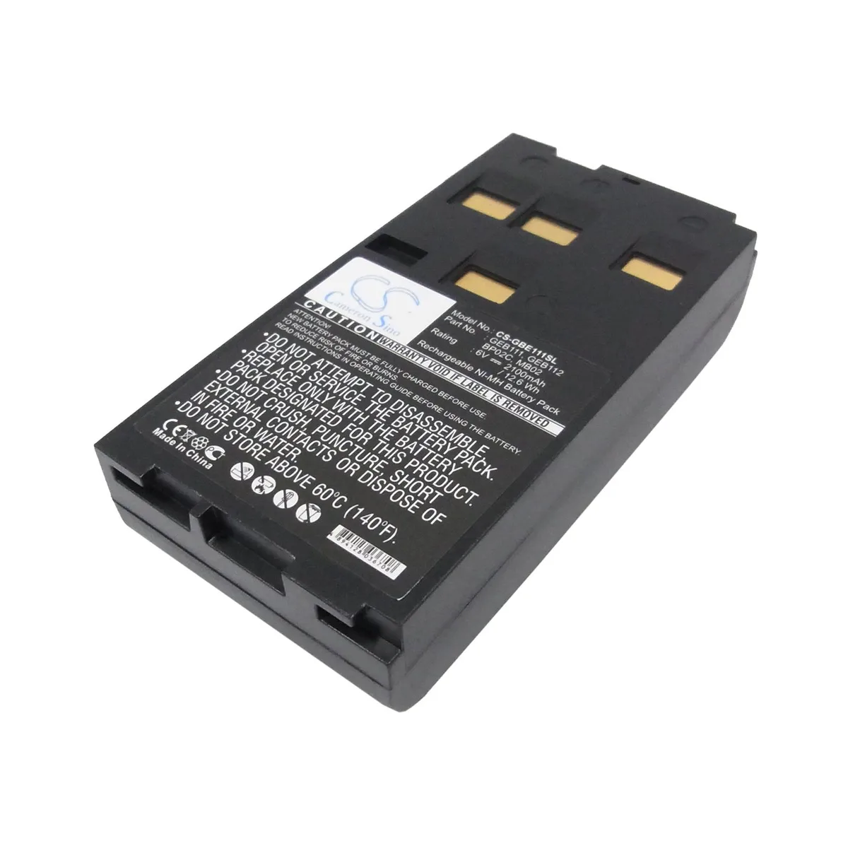 Centenex Electronics Centenex Electronics DS-CS-GBE111SL GPS Battery 2.1 Ah Ni-MH Black — product photo