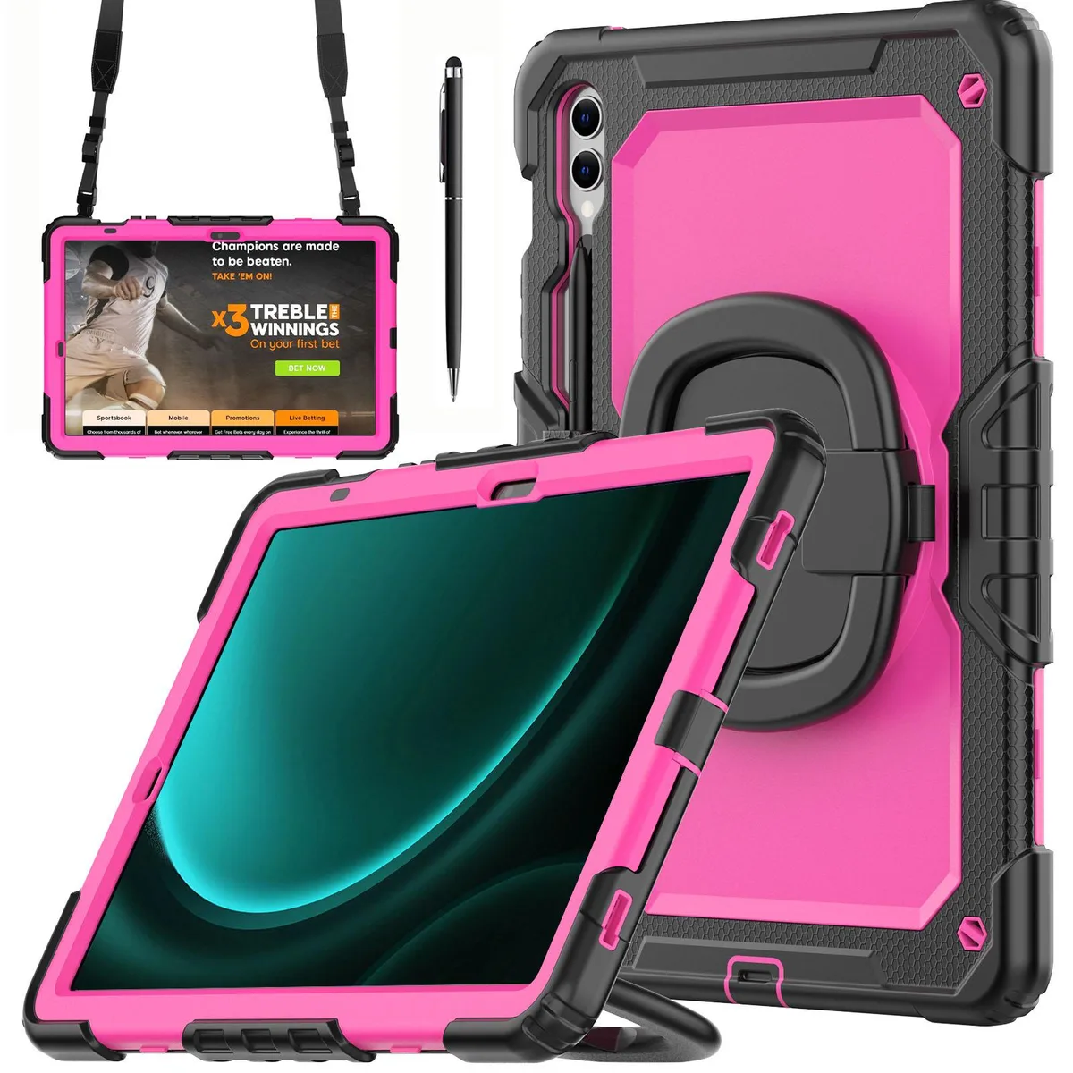 BONAEVER BONAEVER SM-X820/SM-X826B/SM-X828U laptop case 12.4 inch Rose Red — product photo