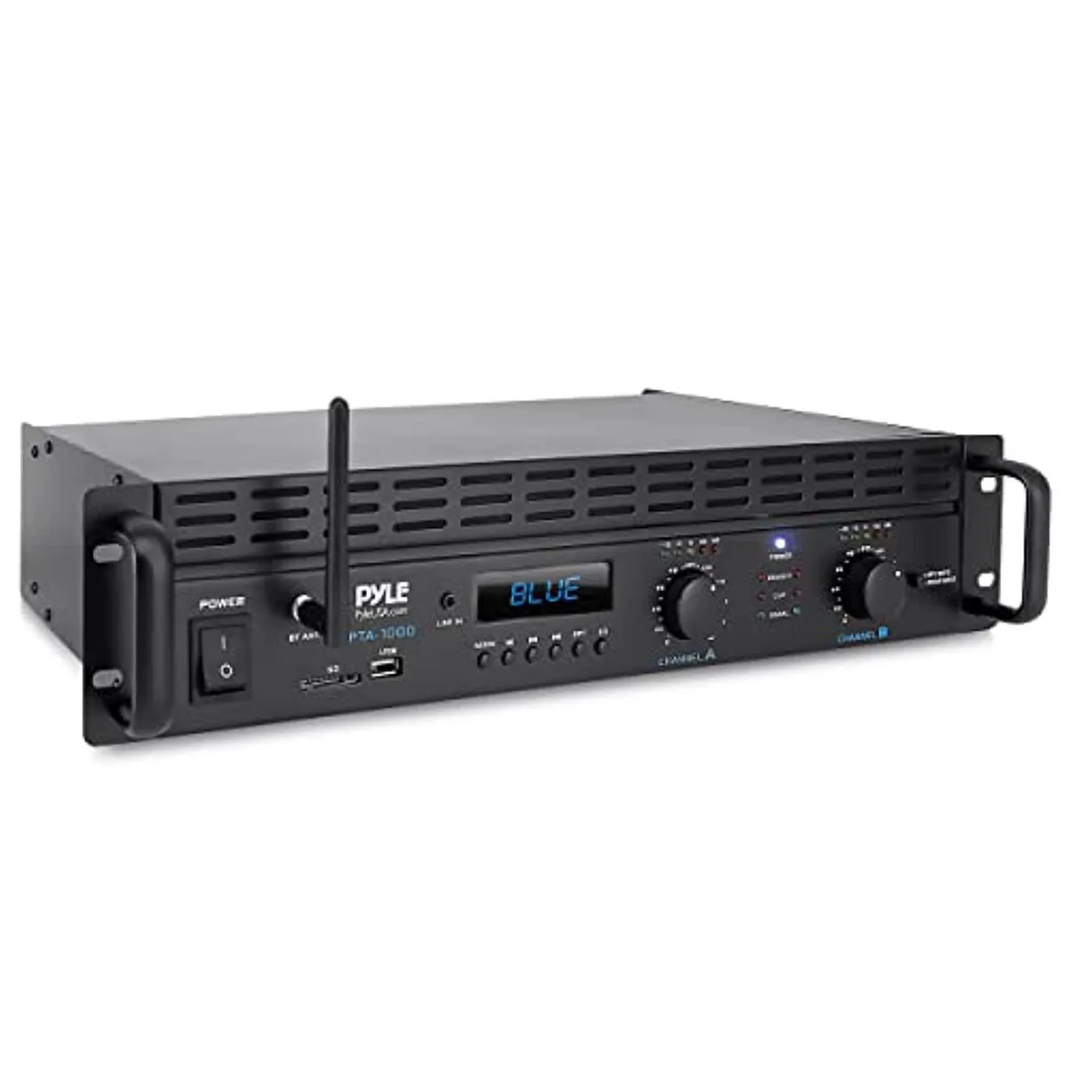 Pyle Pyle PTA1000BT 2000W 2-Channel Pro Amplifier Bluetooth — product photo