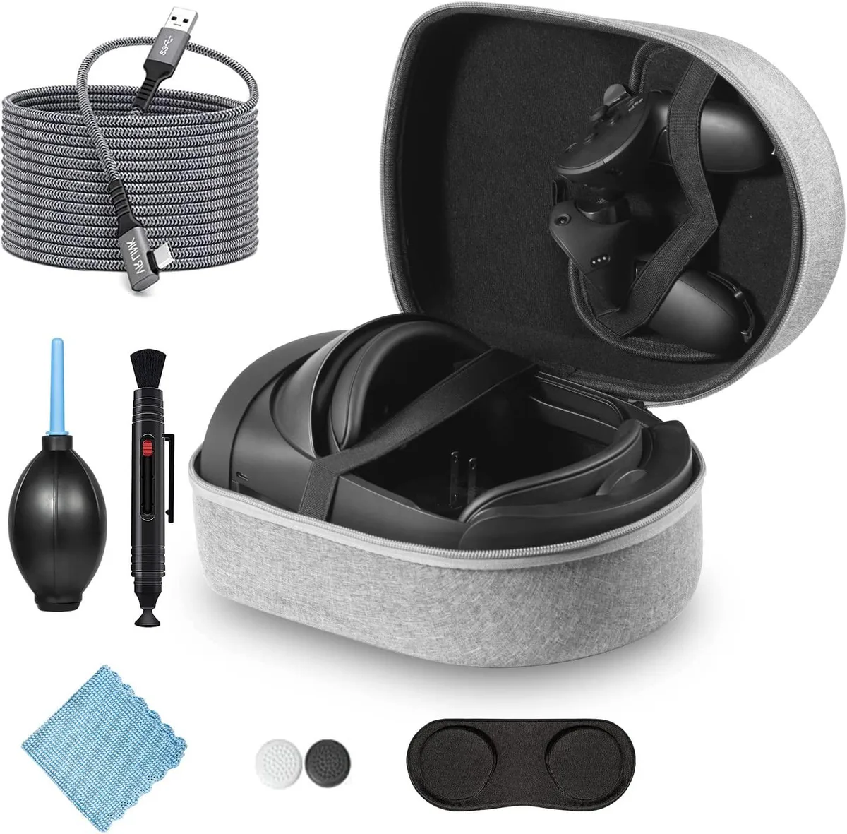 Werleo Werleo 6-in-1 VR Accessory Kit with 20FT USB 3.0 Link Cable, Gray — product photo