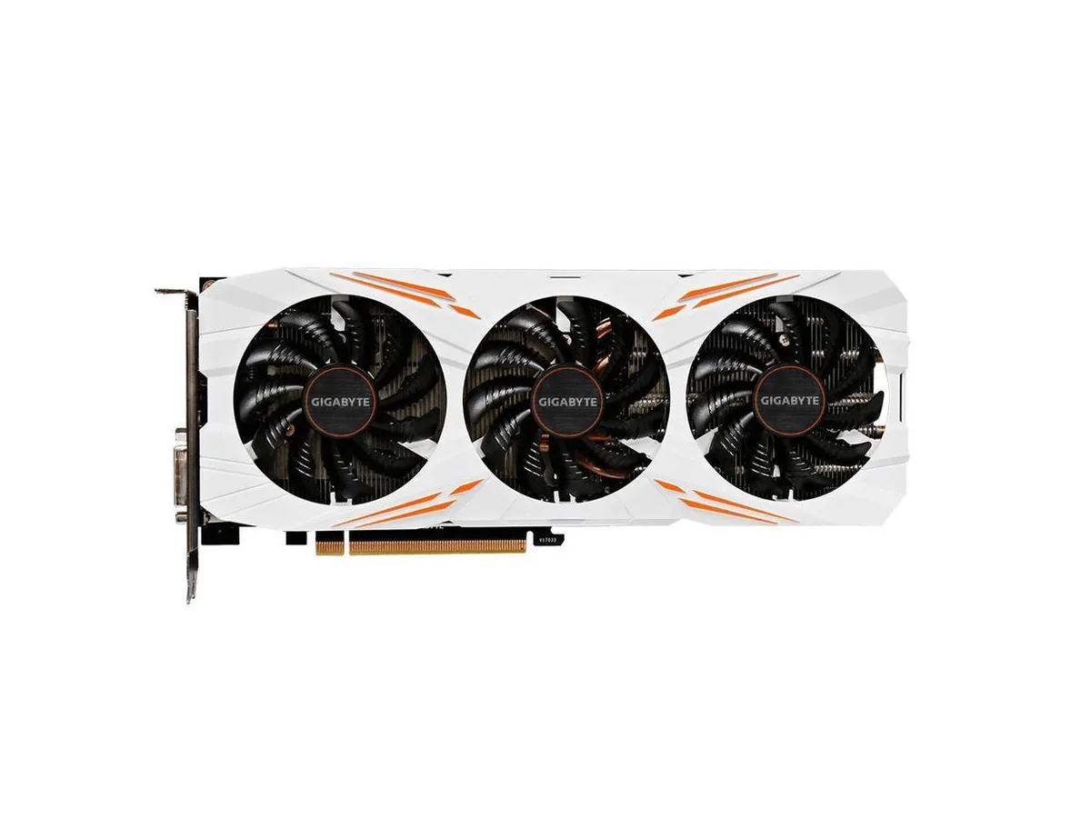 GIGABYTE GIGABYTE GeForce GTX 1080 Ti Gaming 11GB graphics card — product photo