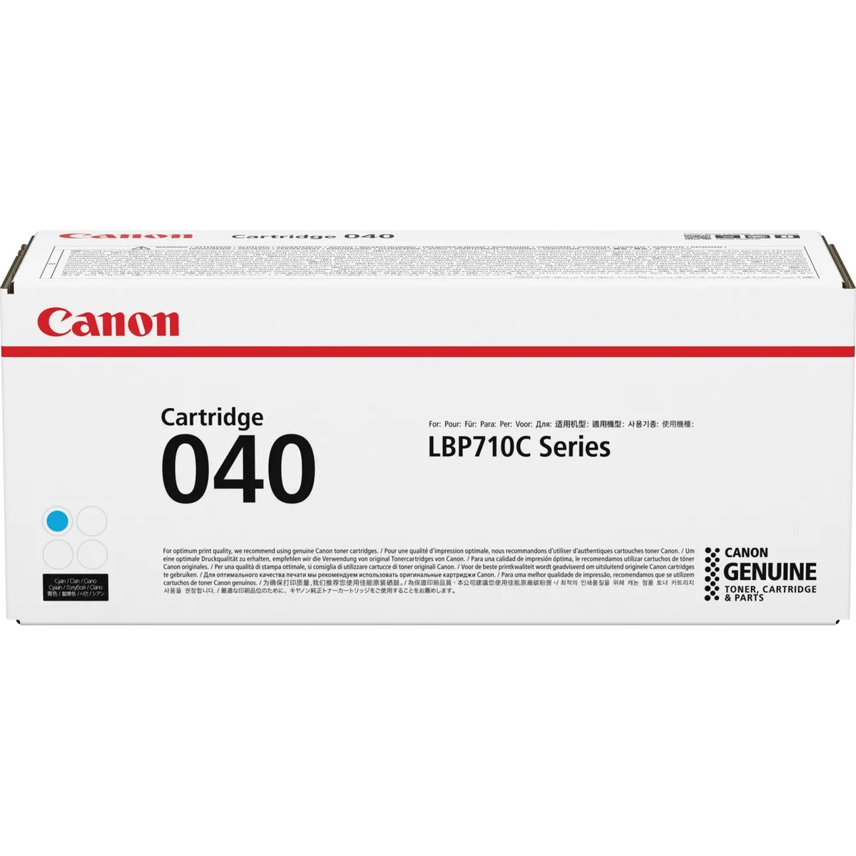 Canon Canon CRTDG040C Cyan Toner Cartridge 5400 Pages — product photo