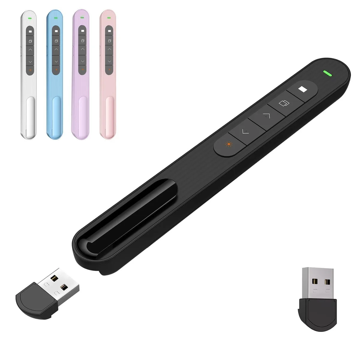  GUMENA GT100-BK Presentation Remote Black Receiver A — product photo