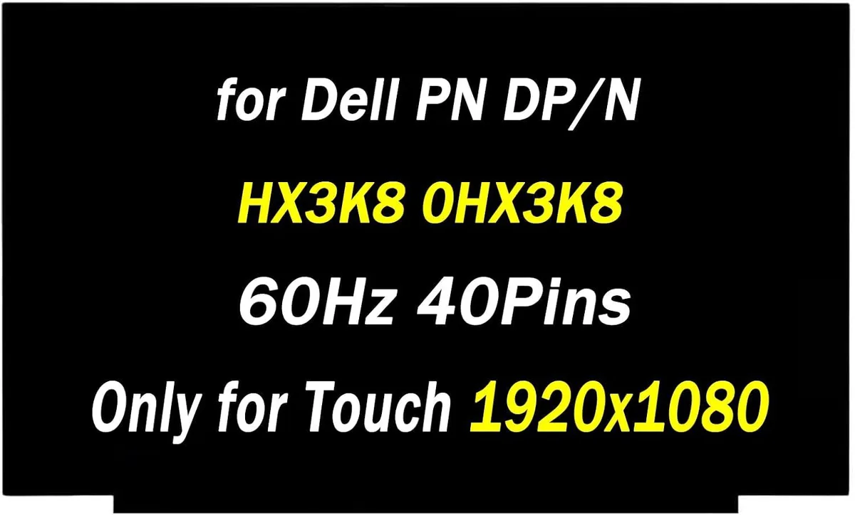 NUOLAISUN NUOLAISUN NV156FHM-T0E V8.0 15.6" FHD 60Hz 40Pin Touch Screen — product photo