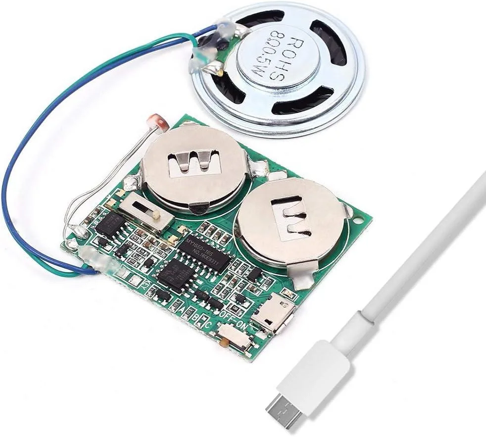 PISKEKAT PISKEKAT PC Game Controller Light Sensor Sound Module 8M Memory .5W Speaker 3.7V Battery — product photo