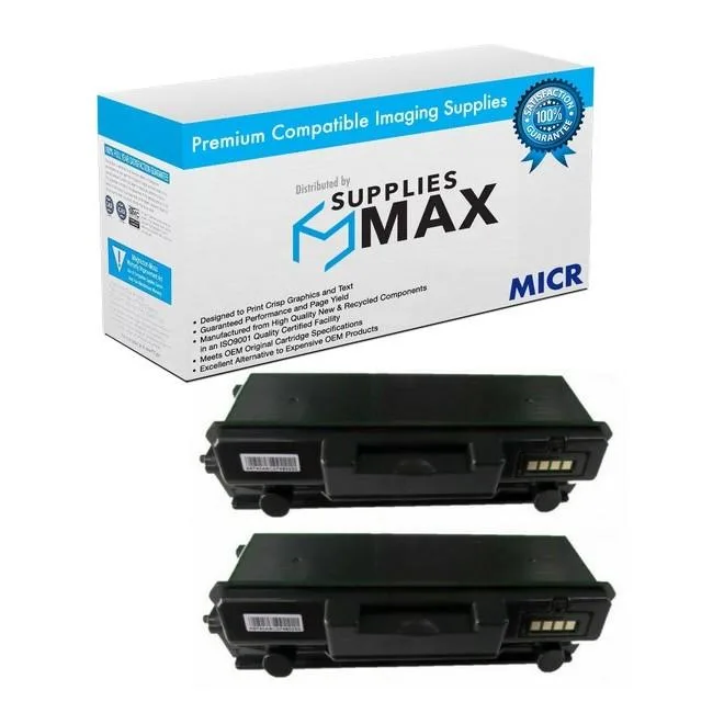 SuppliesMax SuppliesMax MICR Toner Cartridge 2/PK 15000 Pages 106R03624_2PK-MICR — product photo