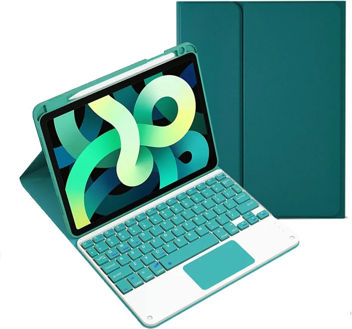 Werleo Werleo BTK-W00 keyboard cover case for Huawei MatePad 11.5 2023, dark green — product photo