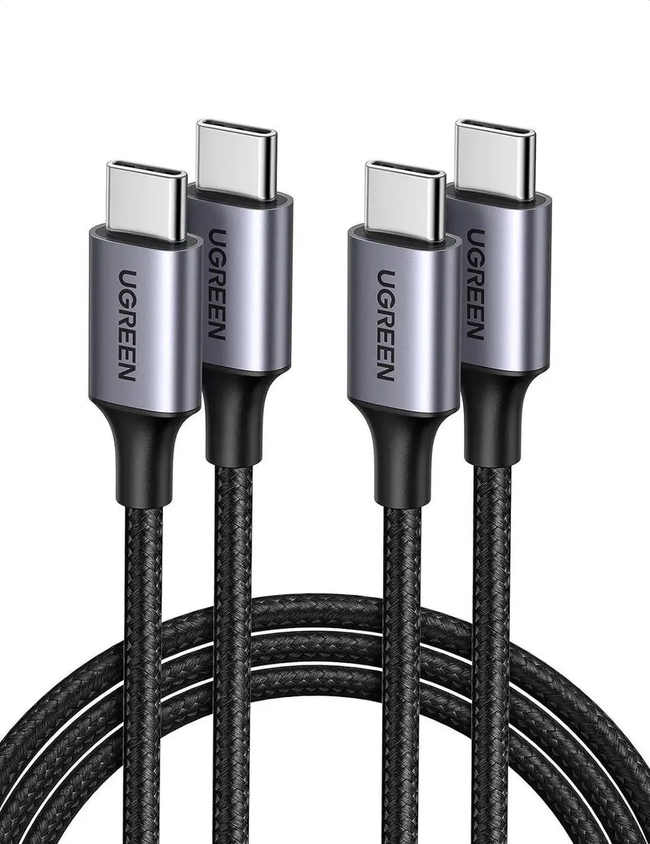 SMUGDESK SMUGDESK USB C to USB C Cable 10ft 60W Nylon Braided 2-Pack — product photo
