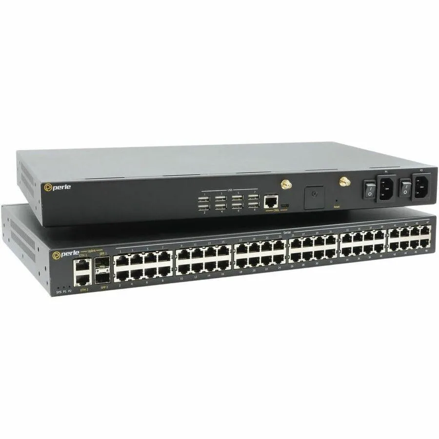 Perle Perle IOLAN SCR Console Server 48x RS232 8x USB 2x Ethernet — product photo