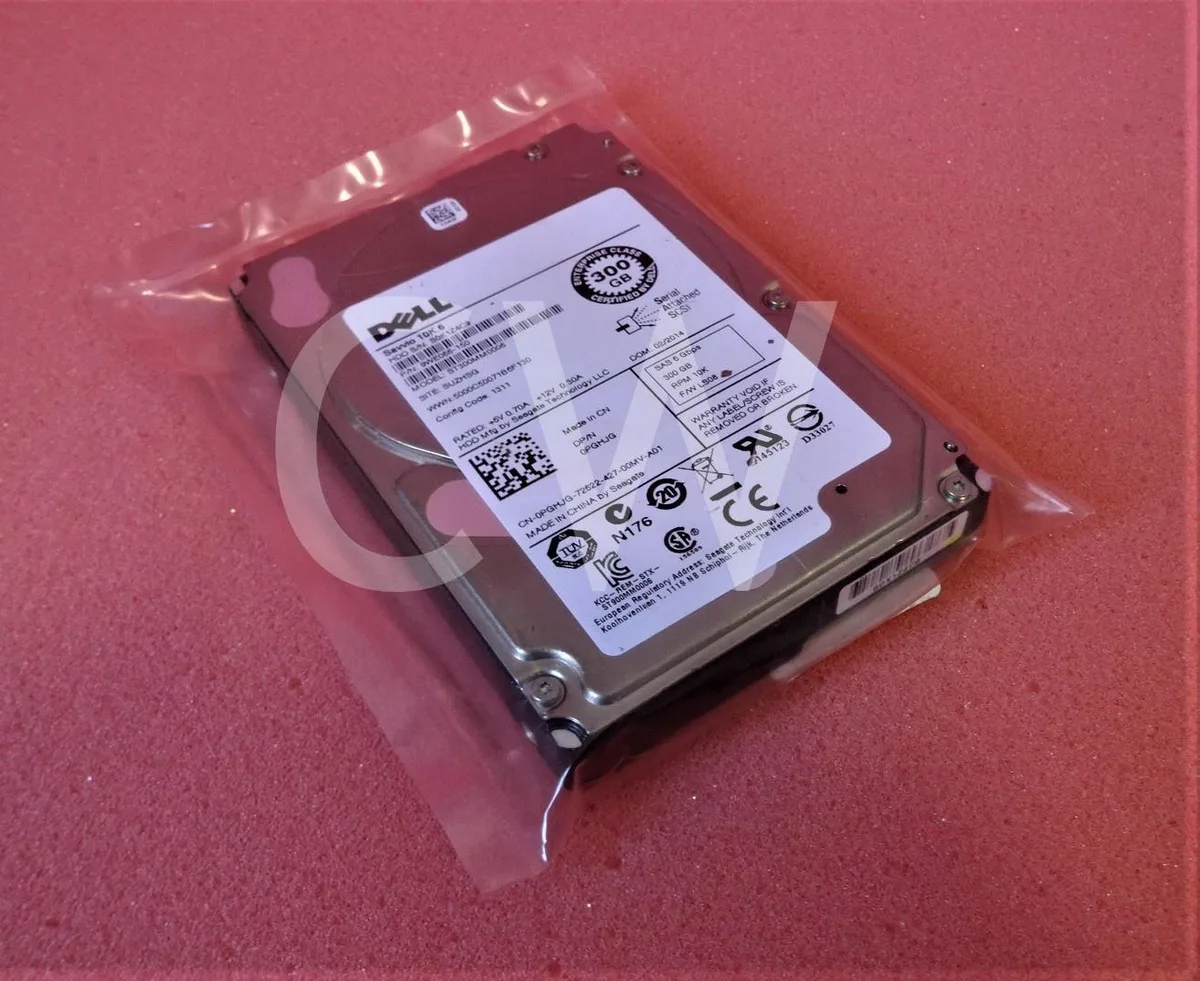 DELL DELL ST300MM0006 SAVVIO 10K.6 300GB 10000RPM 6Gbps 64MB 2.5" SAS internal hard drive — product photo