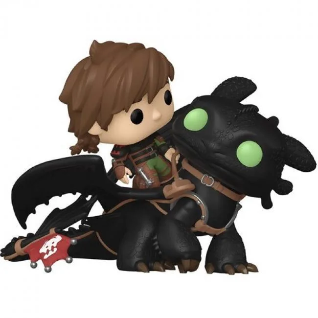 Funko Funko 81181 POP! Rides Deluxe Hiccup w/ Toothless action figure — product photo