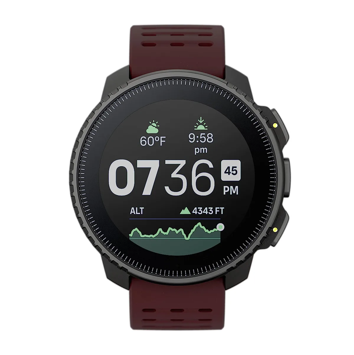 Suunto Suunto Vertical Adventure GPS Watch 49mm Black/Ruby — product photo