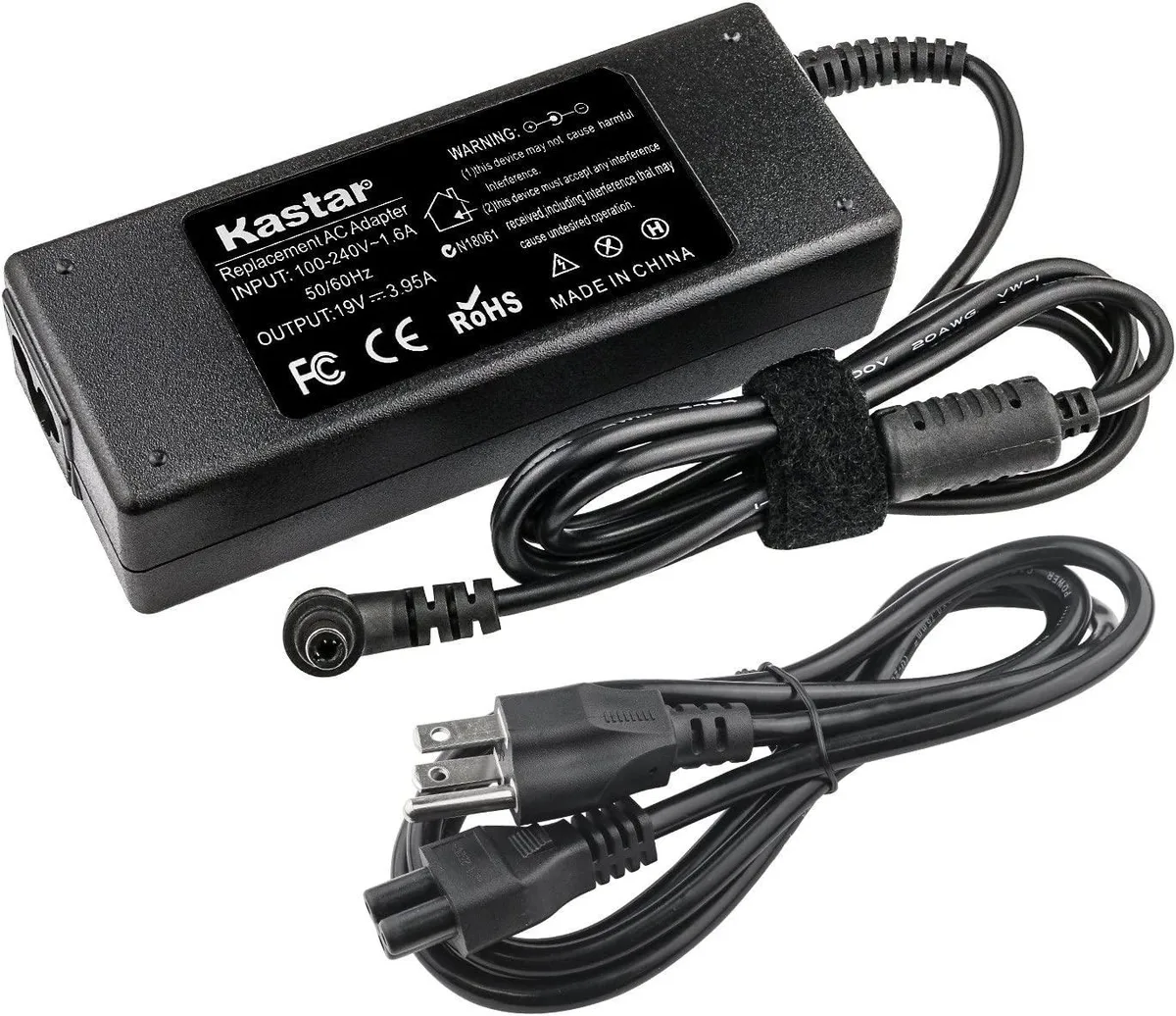 Kastar Kastar 75W 19V 3.95A AC Adapter for Toshiba Satellite — product photo