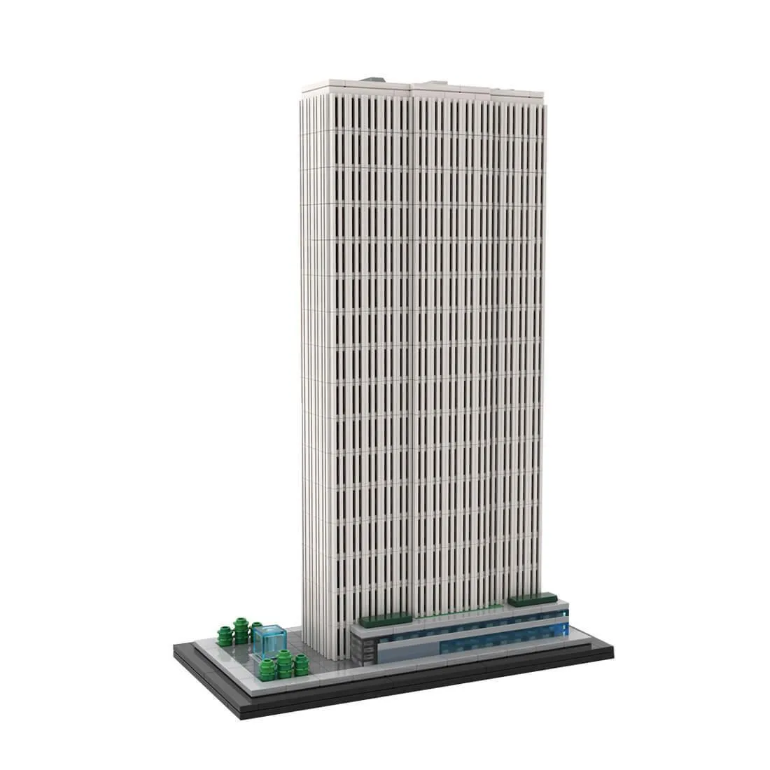 ZITIANYOUBUILD ZITIANYOUBUILD MOC-228751 1/800 New York Landmark 1017PCS Educational Building Set — product photo