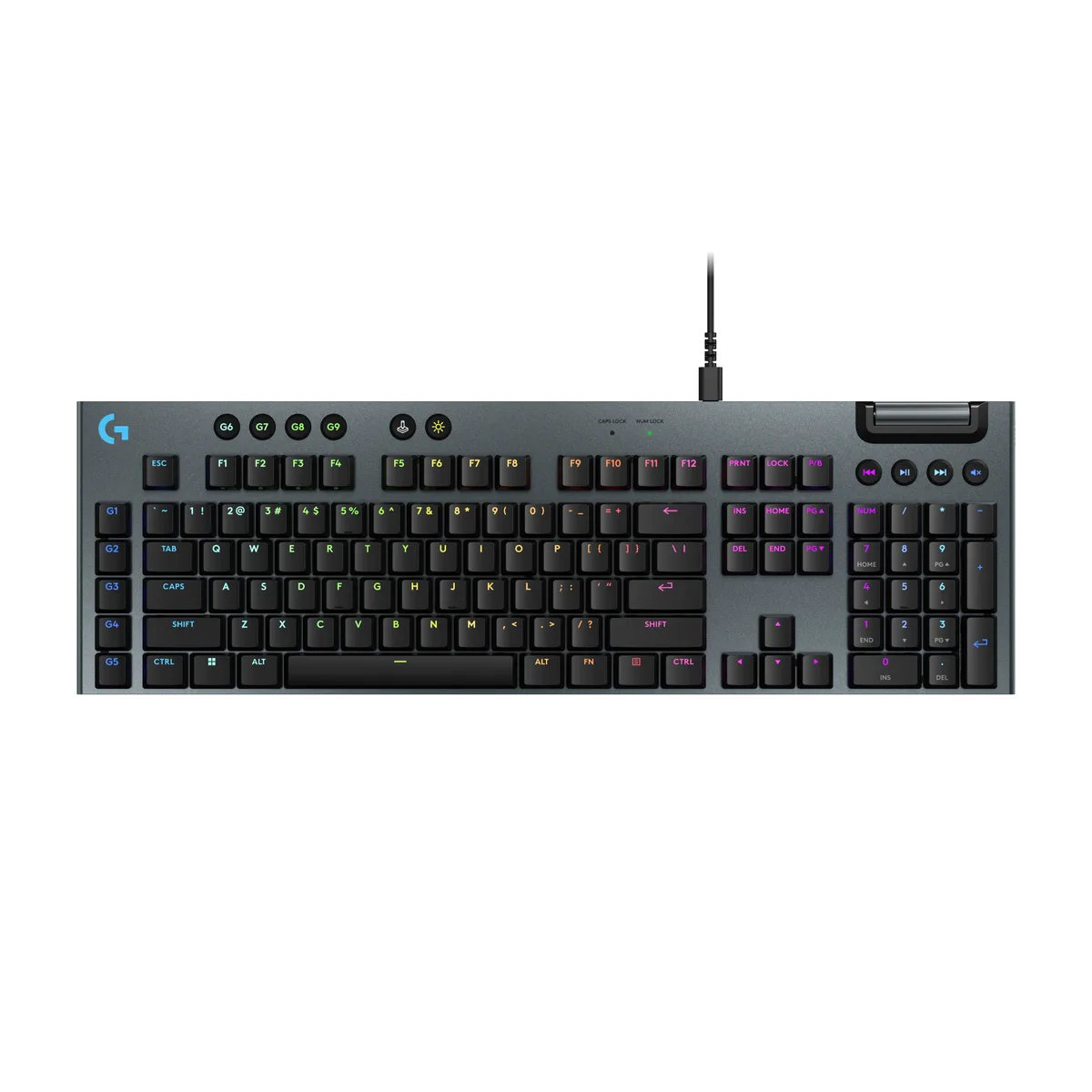 Logitech Logitech G915 X 920-012950 Low-Profile Mechanical Gaming Keyboard GL Linear Switches Black — product photo