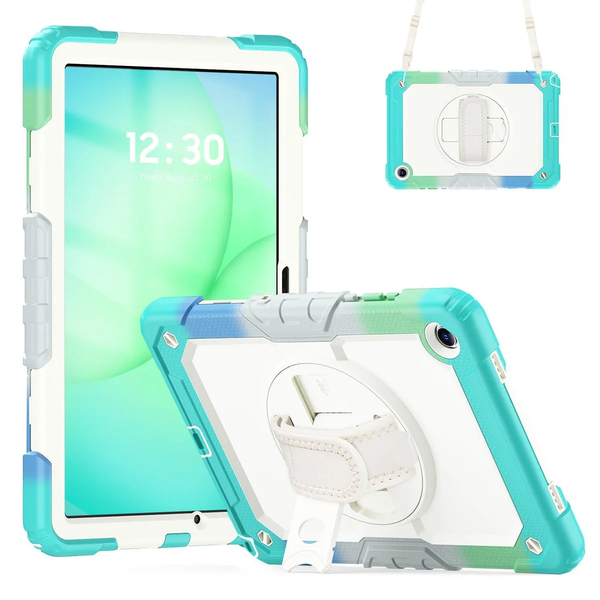 Timoom Timoom Heavy Duty Case 11" Camouflage Light Blue for Tab A11+ 2025 / A9+ 2023 — product photo
