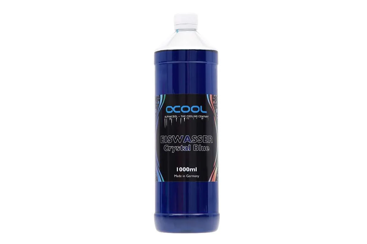 Alphacool Alphacool Eiswasser Crystal Blue UV Reactive Premixed Coolant 1000ml (1012560) — product photo