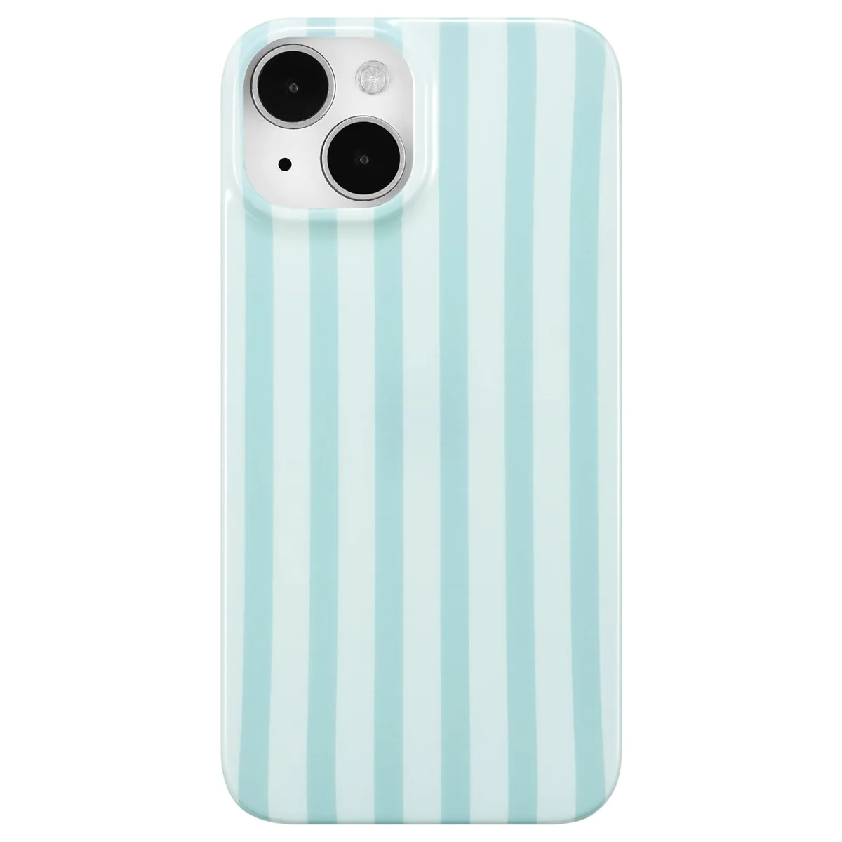 ZTOFERA 16-3700386_XY-170 Cute Vertical Striped Case iPhone 13/14 Light Blue — product photo