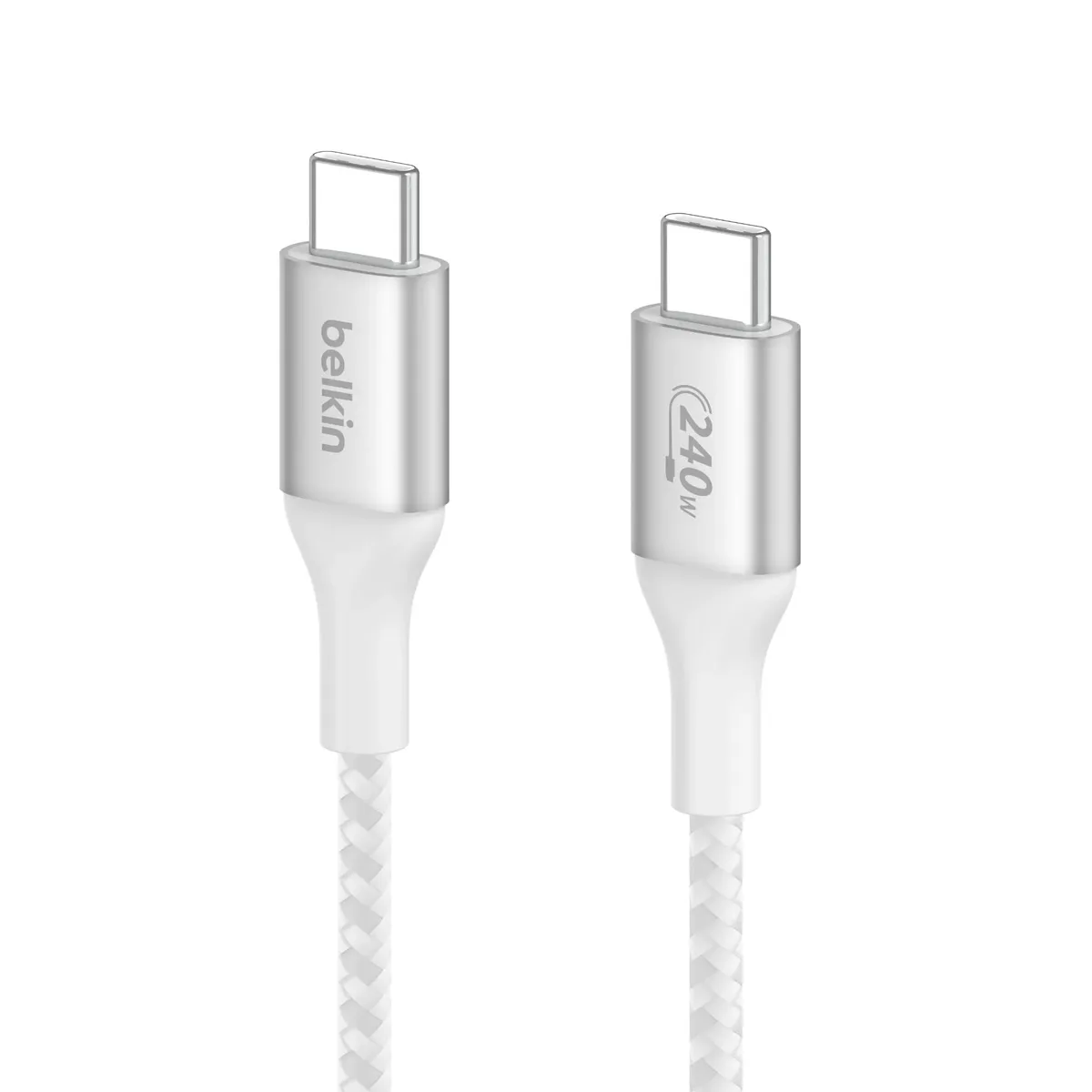 Belkin Belkin CAB015bt2MWH 2m White USB-C to USB-C Cable 240W — product photo