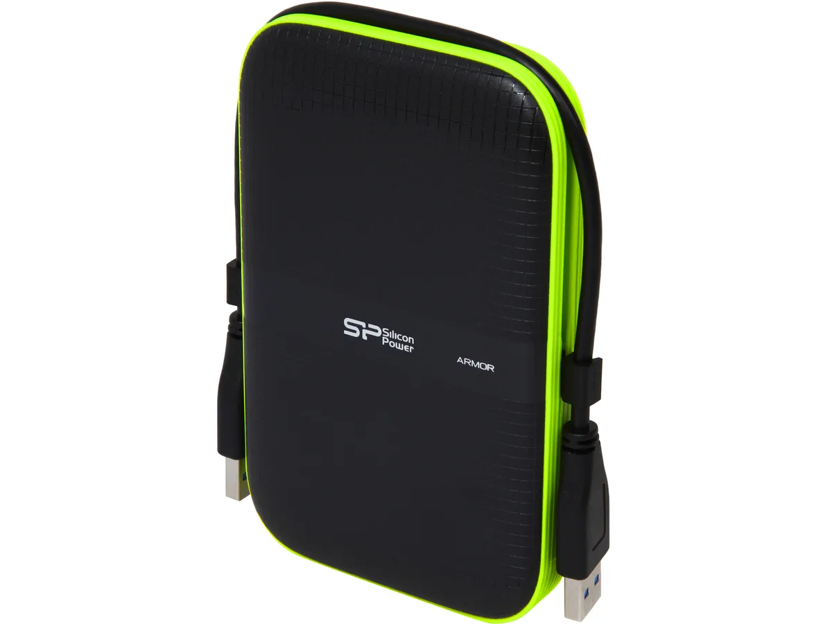 Silicon Power Silicon Power Armor A60 2TB portable hard drive USB 3.0 SP020TBPHDA60S3K — product photo