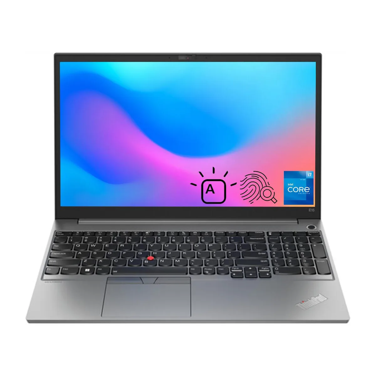 Lenovo Lenovo ThinkPad E15 Gen 4 laptop i7-1255U 40GB 1TB Silver — product photo