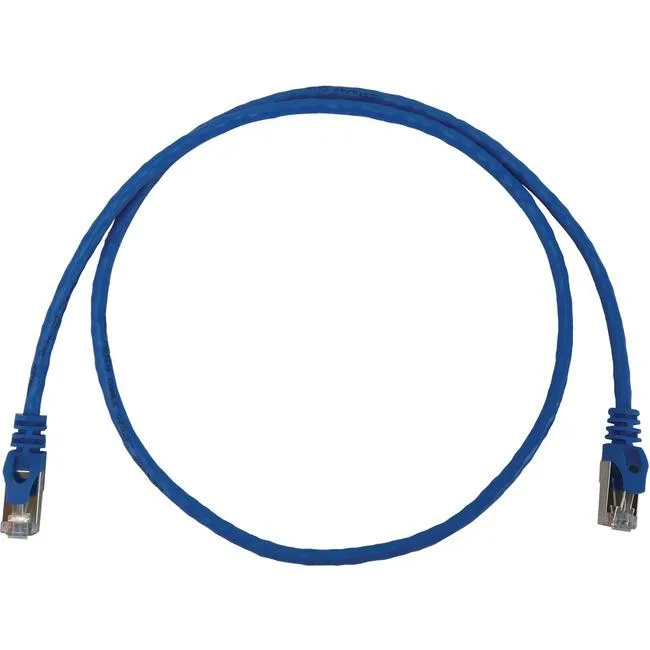 Tripp Lite Tripp Lite N262-S03-BL Cat6a 10G Shielded Slim Ethernet Cable Blue 3 ft — product photo