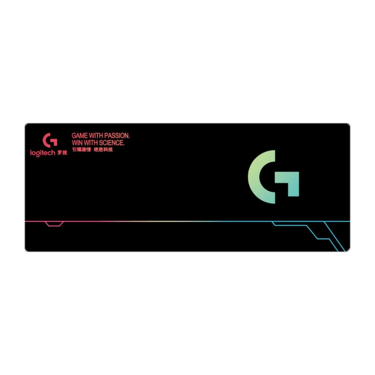 Logitech Logitech Studio Series Desk Mat Black 31.5 x 11.8 in — product photo