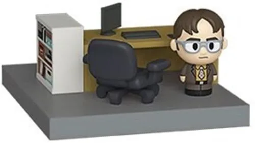 Funko Mini Moments Dwight figure from The Office, stylised vinyl collectible