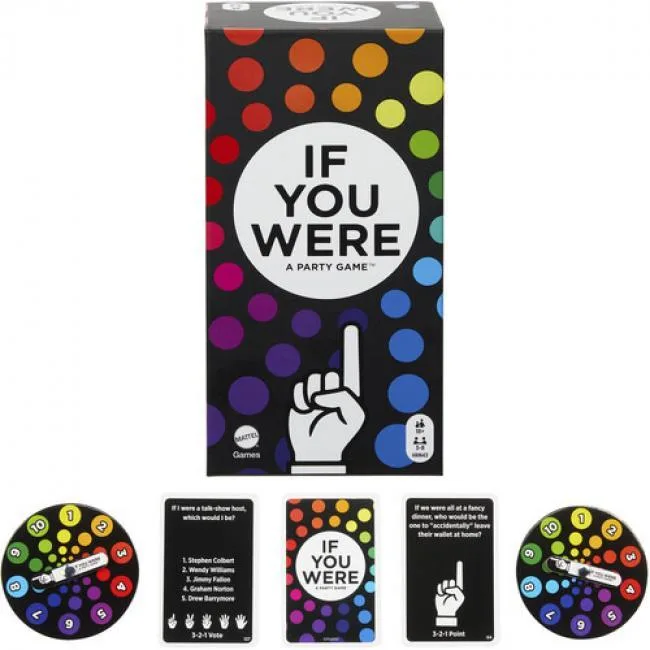 Mattel Mattel If You Were a Party Game 17+ — product photo