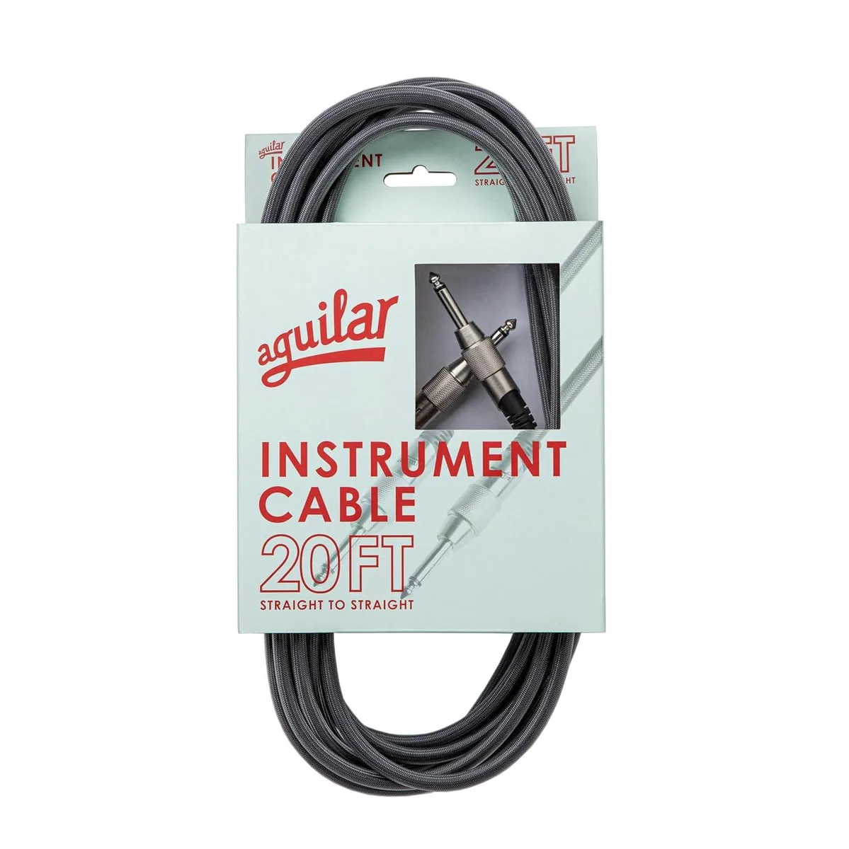LORDWORLD LORDWORLD 20' Instrument Cable Straight to Straight — product photo