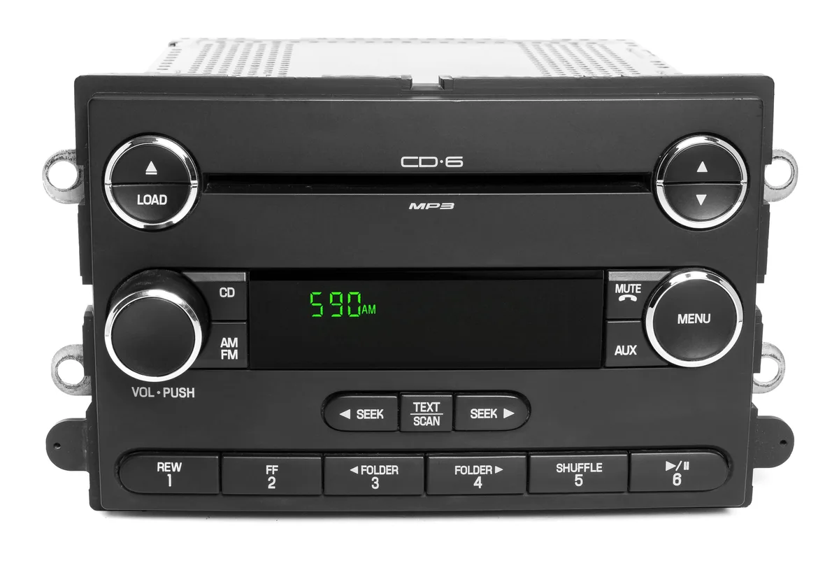 Ford Ford 8F9T-18C815-CA OEM AM FM 6 CD Radio 2008-09 Taurus X — product photo
