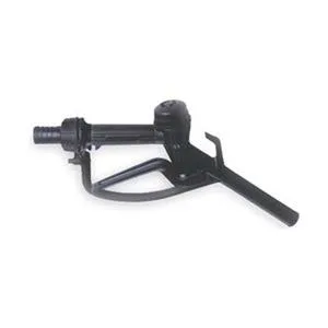Gray polypropylene hand nozzle 11 in long