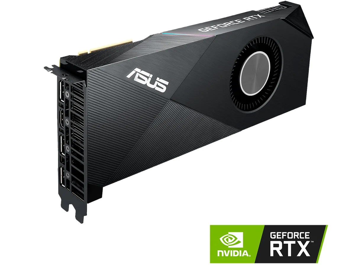 ASUS ASUS Turbo GeForce RTX 2070 SUPER 8GB EVO graphics card — product photo