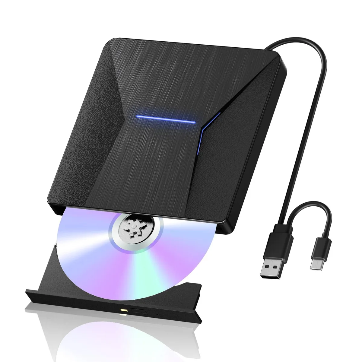 MthsTec USB 3.0 Type-C Blu-ray drive — product photo